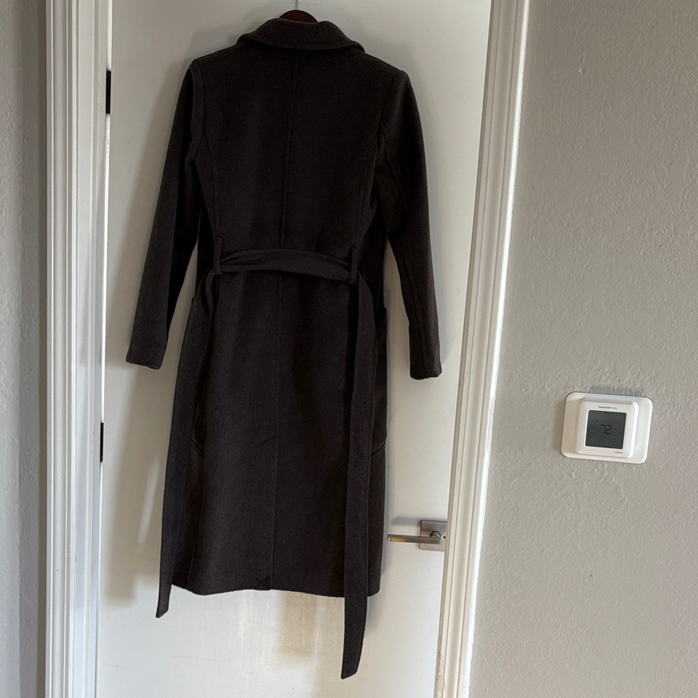 Nordstrom Grey Wool Coat - Picture 6 of 9